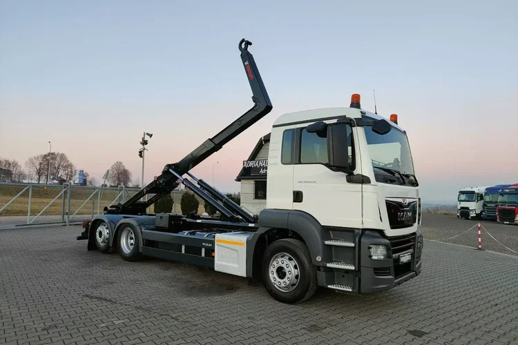 MAN TGS 26.430 / 6x2 / HAKOWIEC / HIAB MULTILIFT / EURO 6 zdjęcie 8