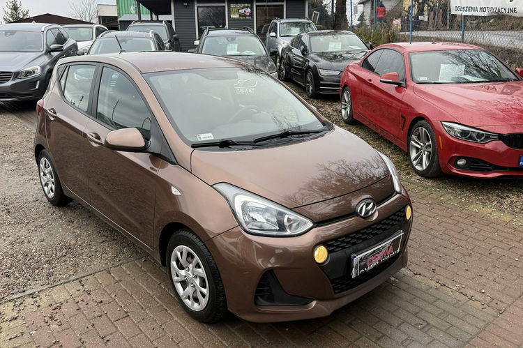 Hyundai i10 1.2i Benz automat Polski salon 1.wl bezwypadkowy 34 tys km klima gwara zdjęcie 1