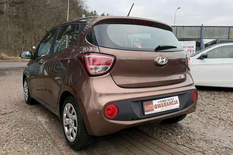 Hyundai i10 1.2i Benz automat Polski salon 1.wl bezwypadkowy 34 tys km klima gwara zdjęcie 10