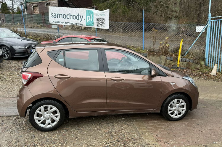 Hyundai i10 1.2i Benz automat Polski salon 1.wl bezwypadkowy 34 tys km klima gwara zdjęcie 12