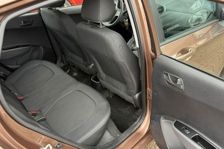Hyundai i10 1.2i Benz automat Polski salon 1.wl bezwypadkowy 34 tys km klima gwara zdjęcie 16