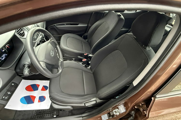 Hyundai i10 1.2i Benz automat Polski salon 1.wl bezwypadkowy 34 tys km klima gwara zdjęcie 18