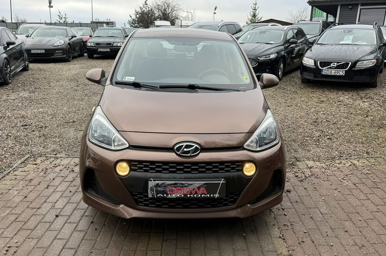 Hyundai i10 1.2i Benz automat Polski salon 1.wl bezwypadkowy 34 tys km klima gwara zdjęcie 3