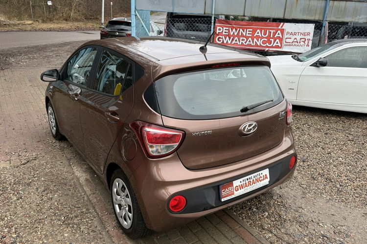 Hyundai i10 1.2i Benz automat Polski salon 1.wl bezwypadkowy 34 tys km klima gwara zdjęcie 5