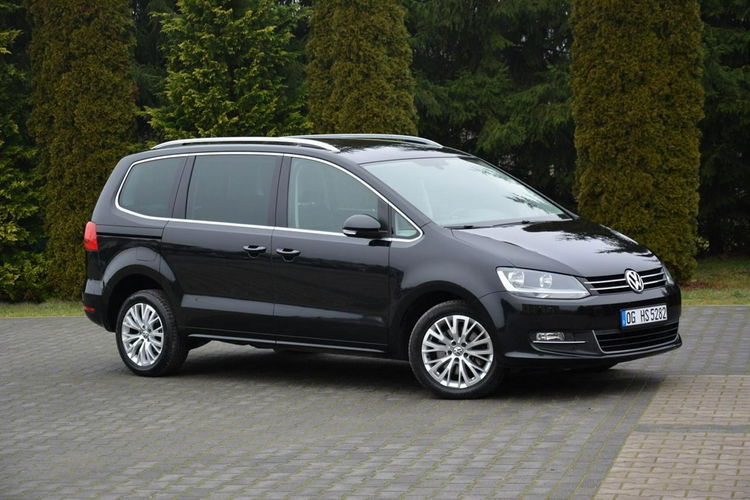 Volkswagen Sharan 2.0TDI(170KM) Oryginał Skóry Alcantara DRL 2xParktronic Alu17" ASO zdjęcie 10