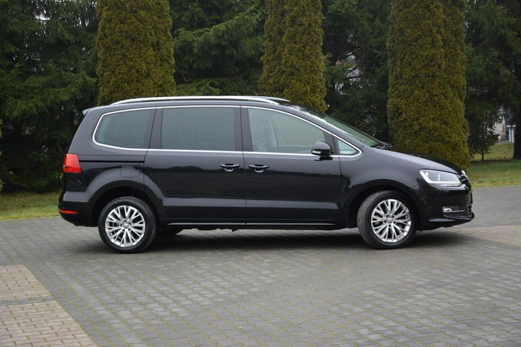 Volkswagen Sharan 2.0TDI(170KM) Oryginał Skóry Alcantara DRL 2xParktronic Alu17" ASO zdjęcie 11