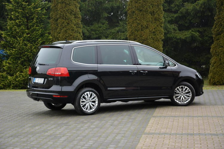 Volkswagen Sharan 2.0TDI(170KM) Oryginał Skóry Alcantara DRL 2xParktronic Alu17" ASO zdjęcie 12