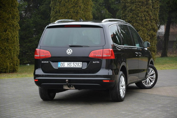 Volkswagen Sharan 2.0TDI(170KM) Oryginał Skóry Alcantara DRL 2xParktronic Alu17" ASO zdjęcie 14