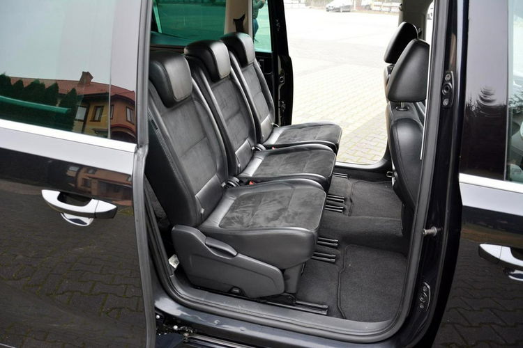 Volkswagen Sharan 2.0TDI(170KM) Oryginał Skóry Alcantara DRL 2xParktronic Alu17" ASO zdjęcie 15
