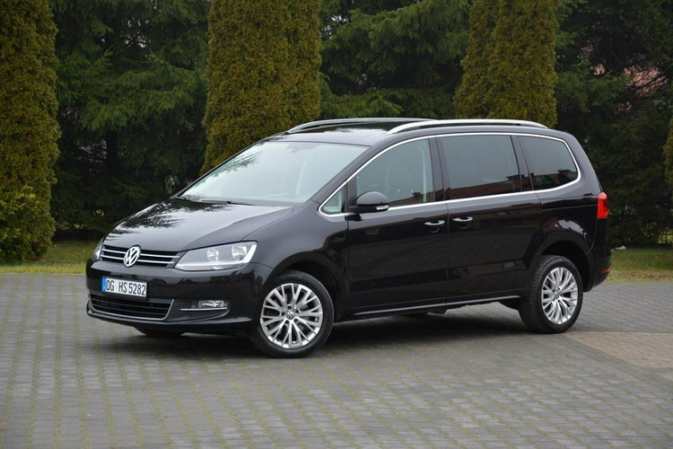 Volkswagen Sharan 2.0TDI(170KM) Oryginał Skóry Alcantara DRL 2xParktronic Alu17" ASO zdjęcie 3