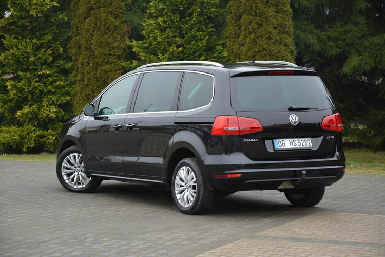 Volkswagen Sharan 2.0TDI(170KM) Oryginał Skóry Alcantara DRL 2xParktronic Alu17" ASO zdjęcie 6