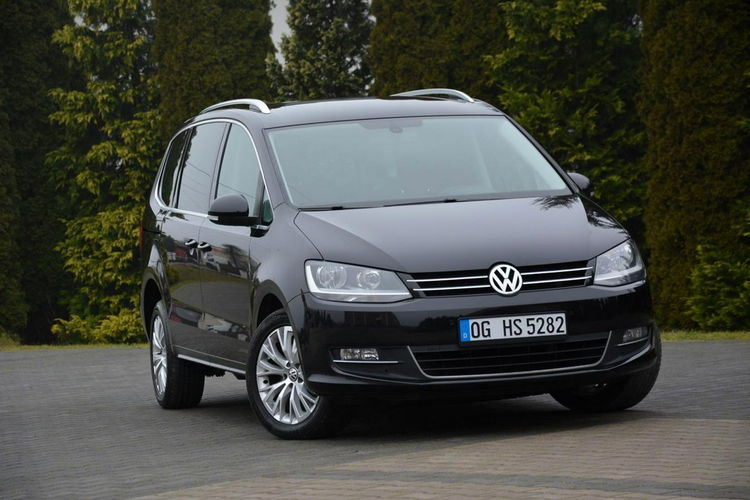 Volkswagen Sharan 2.0TDI(170KM) Oryginał Skóry Alcantara DRL 2xParktronic Alu17" ASO zdjęcie 8