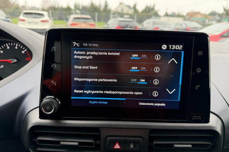 Peugeot RIFTER navi, klimatronic, kamera, gwarancja zdjęcie 25