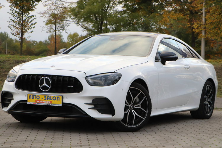 Mercedes E 450 AMG-performance, automat, skóra, coupe, 4-MATIC, zarejestr zdjęcie 27