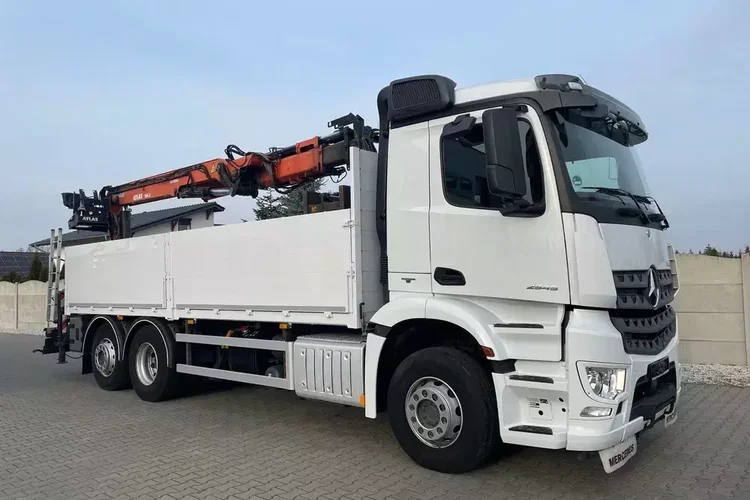 Mercedes Arocs 2545, HDS ATLAS 186.3 - PILOT zdjęcie 4
