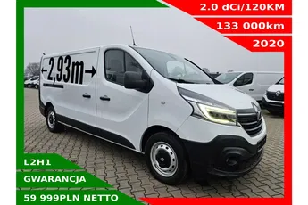 Renault Trafic L2H1 59999zł NETTO 2.0dCi/120KM