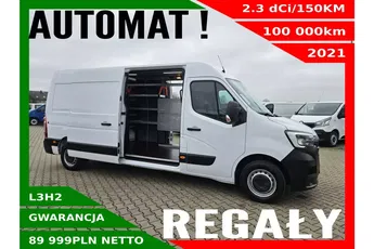 Renault Master L3H2 89999zł NETTO 2.3dCi/150KM