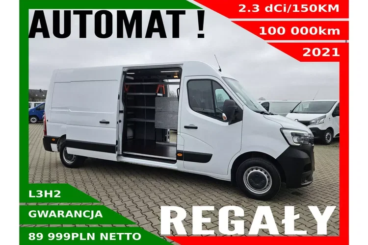 Renault Master L3H2 89999zł NETTO 2.3dCi/150KM zdjęcie 1