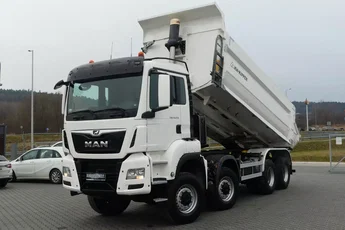 MAN TGS 41.470 / 8x8 / WYWROTKA KH-KIPPER / MANUAL / NISKI PRZEBIEG /