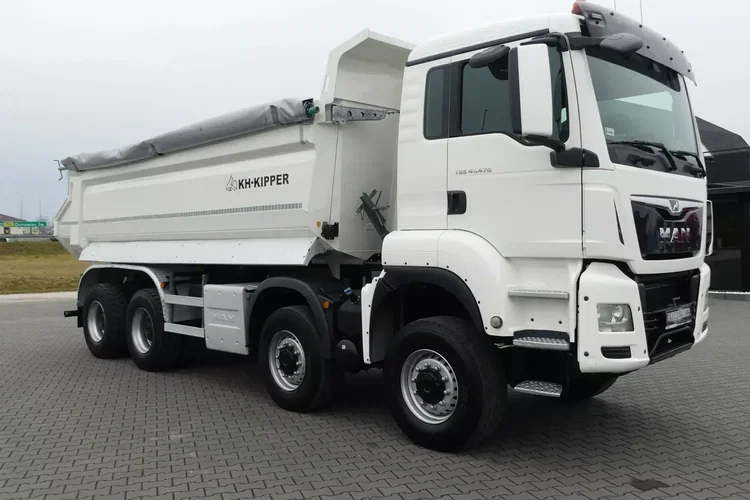 TGS 41.470 / 8x8 / WYWROTKA KH-KIPPER / MANUAL / NISKI PRZEBIEG / zdjęcie 10