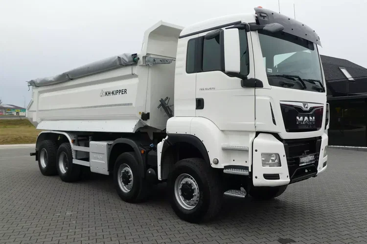 TGS 41.470 / 8x8 / WYWROTKA KH-KIPPER / MANUAL / NISKI PRZEBIEG / zdjęcie 11