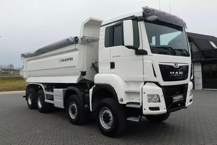 TGS 41.470 / 8x8 / WYWROTKA KH-KIPPER / MANUAL / NISKI PRZEBIEG / zdjęcie 12