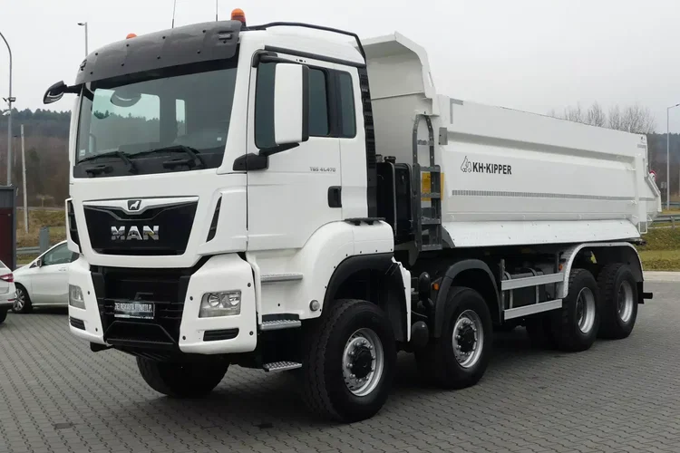TGS 41.470 / 8x8 / WYWROTKA KH-KIPPER / MANUAL / NISKI PRZEBIEG / zdjęcie 4