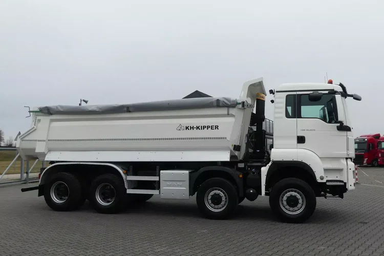 TGS 41.470 / 8x8 / WYWROTKA KH-KIPPER / MANUAL / NISKI PRZEBIEG / zdjęcie 9