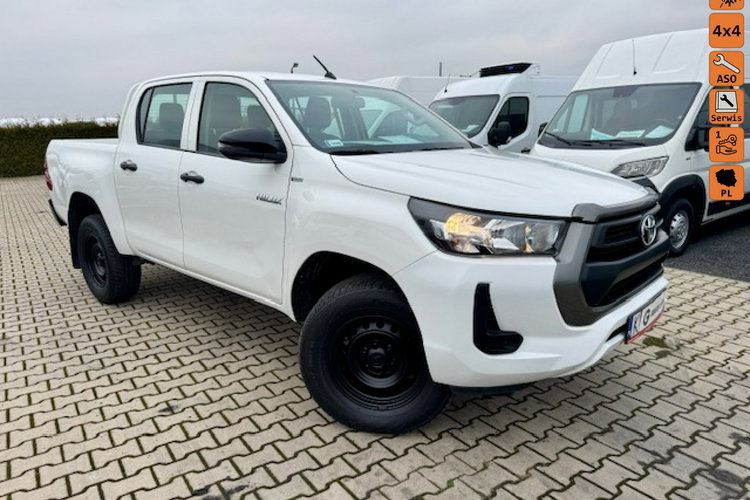 Toyota Hilux / SALON PL / 128 tys.km / 2.4-150KM / 4 x 4 / KLIMA / GWARANCJA zdjęcie 1