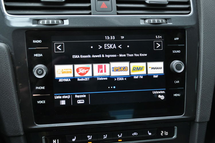 Volkswagen Golf 1.6TDI 115KM Manual-5G Comfortline Czujniki Ledy SalonPL Serwis Gwar. zdjęcie 15