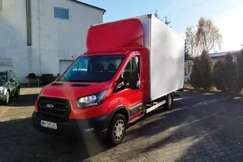 Ford Transit kontener 9 euro palet + winda BAR 750kg