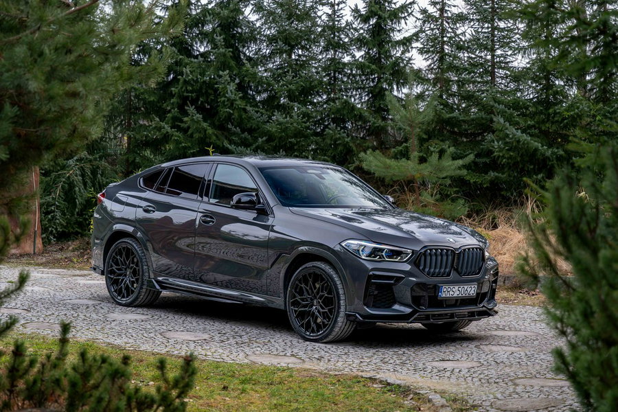 BMW X6 M50i 4.4 V8 530KM / xDrive / Felgi OZ / Look M Performance / Faktura zdjęcie 