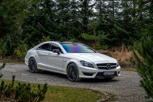 Mercedes CLS 63 AMG 4-Matic / 5.5 V8 585KM / Turismo Wheels 19" / Ceramika / Bezwypadkowy
