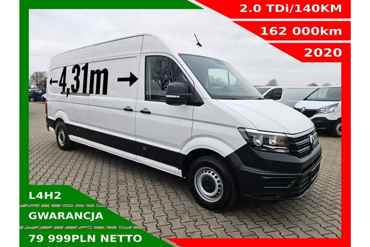 Volkswagen Crafter L4H2 79999zł NETTO 2.0TDi/140KM zdjęcie 1