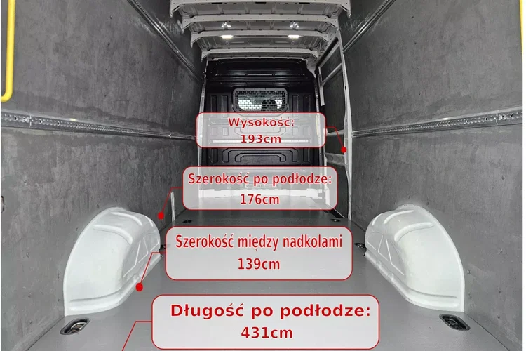 Volkswagen Crafter L4H2 79999zł NETTO 2.0TDi/140KM zdjęcie 15