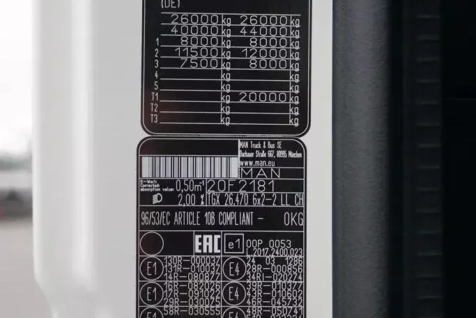 MAN TGX / 26.470 / ACC / E 6 / GM / RETARDER / BDF / 7.15 M , 7.45 M zdjęcie 11