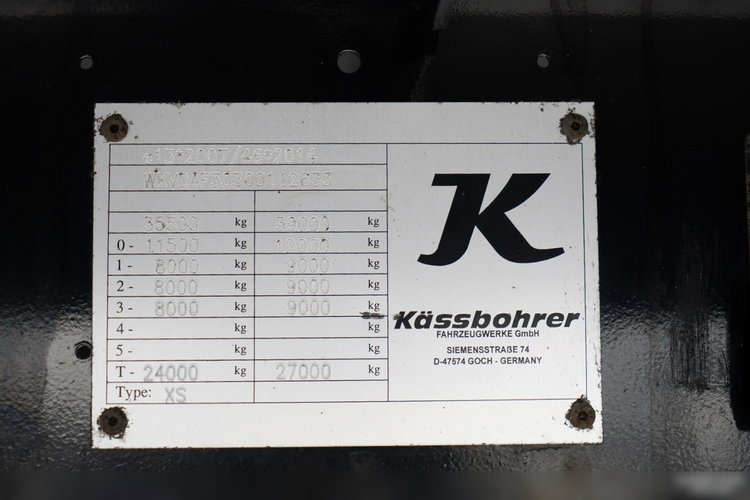 KAESSBOHRER FIRANKA / MEGA / DACH PODNOSZONY / LOW DECK / 2021 zdjęcie 25
