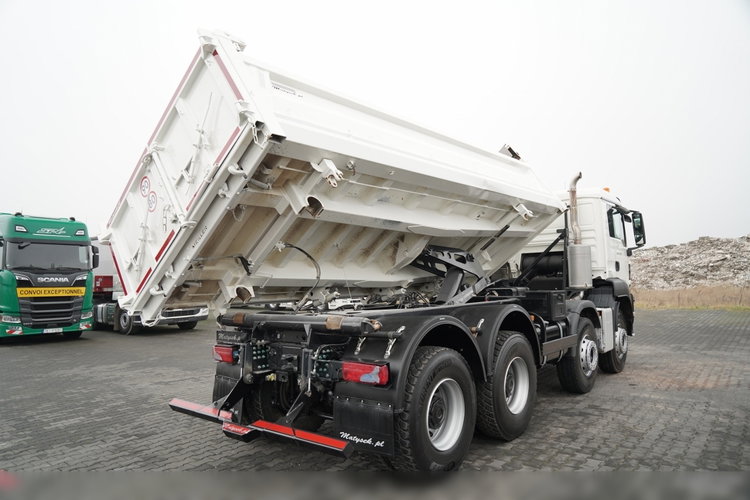 MAN TGS 35.420 / 8x4 / WYWROTKA 2 STRONNA  / HYDROBURTA /  BORDMATIC / AUTOMAT  zdjęcie 11