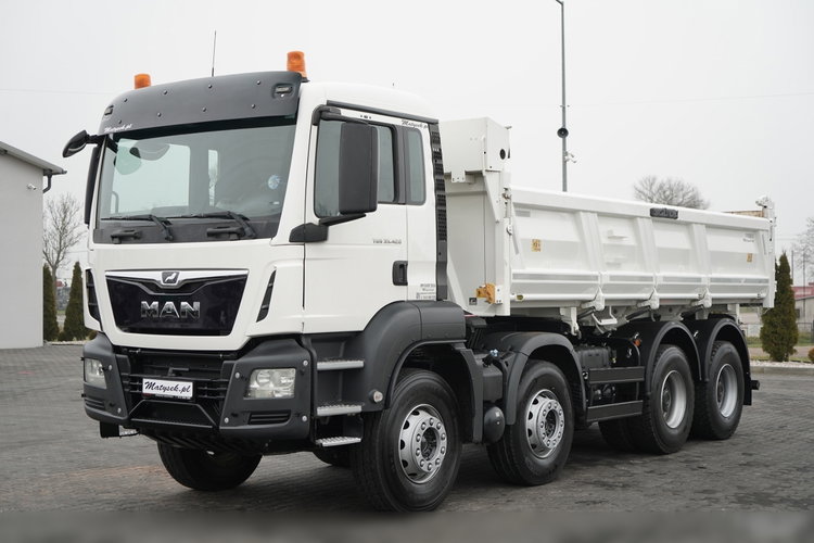 MAN TGS 35.420 / 8x4 / WYWROTKA 2 STRONNA  / HYDROBURTA /  BORDMATIC / AUTOMAT  zdjęcie 13