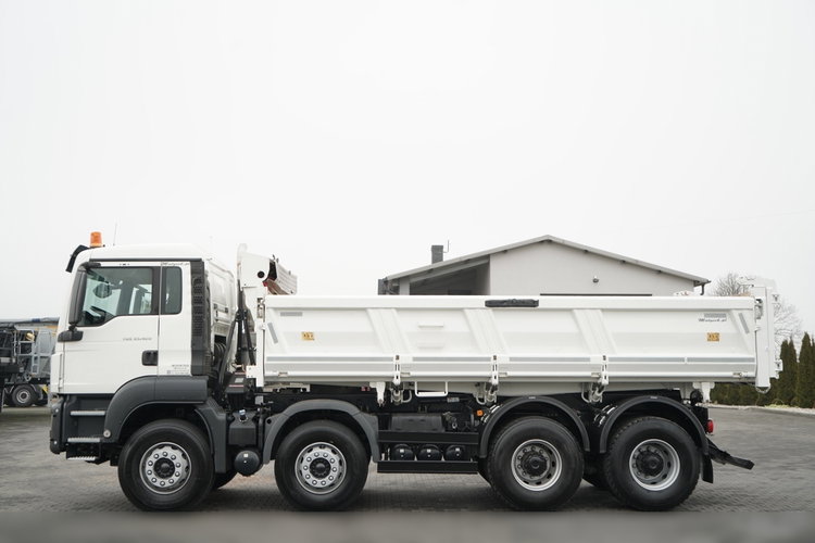 MAN TGS 35.420 / 8x4 / WYWROTKA 2 STRONNA  / HYDROBURTA /  BORDMATIC / AUTOMAT  zdjęcie 14