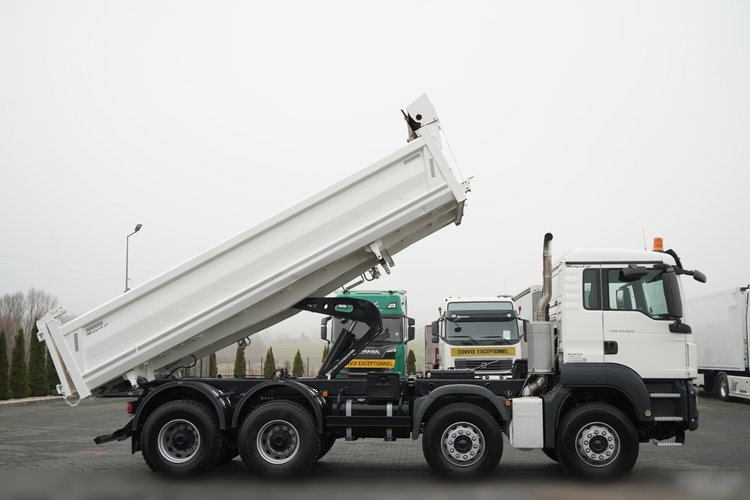 MAN TGS 35.420 / 8x4 / WYWROTKA 2 STRONNA  / HYDROBURTA /  BORDMATIC / AUTOMAT  zdjęcie 6