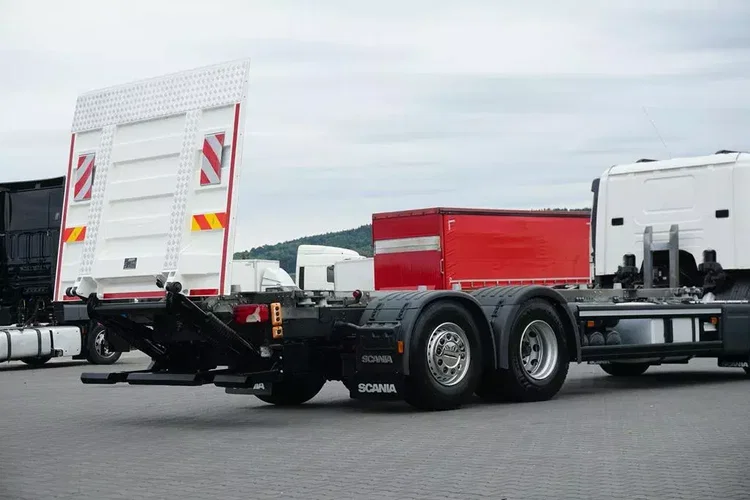 Scania P 410 / ACC / E 6 / BDF + WINDA / 7.15 , 7.45, 7.82 M / OŚ SKRĘTNA zdjęcie 29