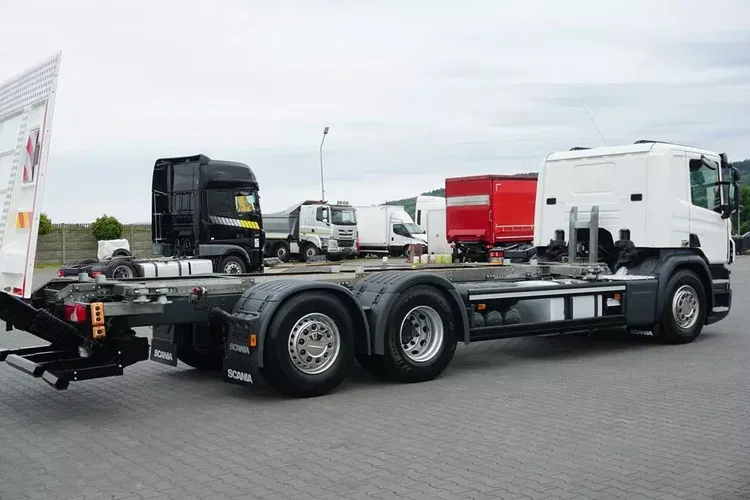 Scania P 410 / ACC / E 6 / BDF + WINDA / 7.15 , 7.45, 7.82 M / OŚ SKRĘTNA zdjęcie 30