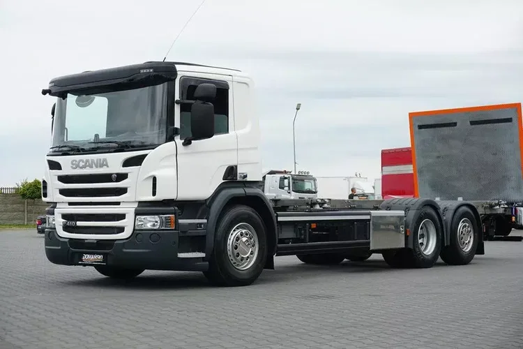 Scania P 410 / ACC / E 6 / BDF + WINDA / 7.15 , 7.45, 7.82 M / OŚ SKRĘTNA zdjęcie 36