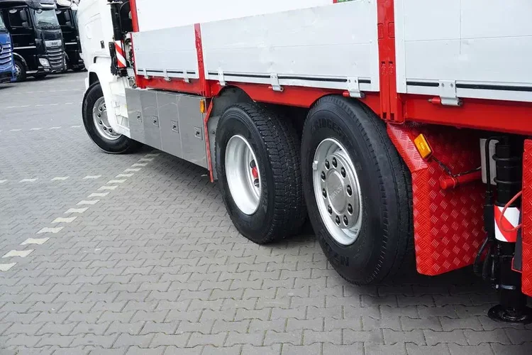 Scania G 490 / 6 X 2 / SKRZYNIOWY + HDS / HMF 3220 K7 / WYSIĘG 18.9 M zdjęcie 19