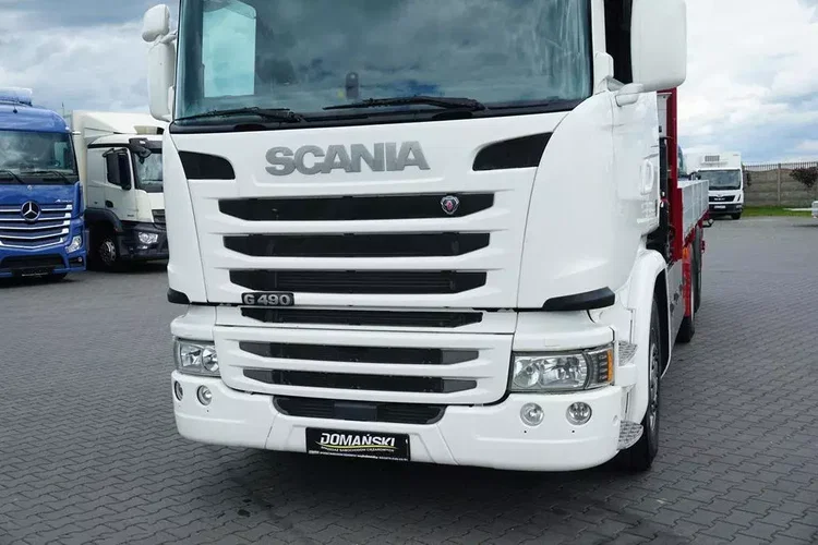 Scania G 490 / 6 X 2 / SKRZYNIOWY + HDS / HMF 3220 K7 / WYSIĘG 18.9 M zdjęcie 40