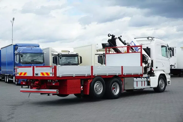 Scania G 490 / 6 X 2 / SKRZYNIOWY + HDS / HMF 3220 K7 / WYSIĘG 18.9 M zdjęcie 7