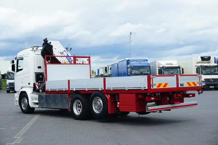 Scania G 490 / 6 X 2 / SKRZYNIOWY + HDS / HMF 3220 K7 / WYSIĘG 18.9 M zdjęcie 8