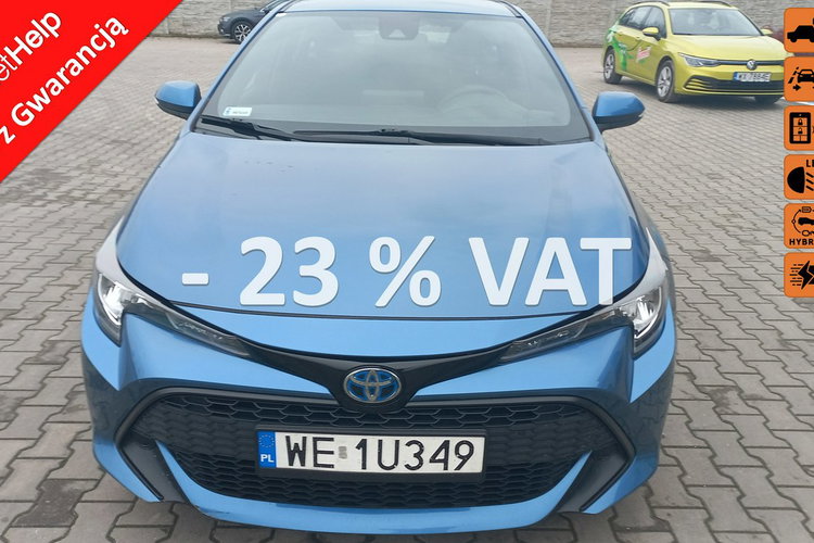 Toyota Corolla E-CVT 1.8Hybryda FV23% 45.4 netto Aktywny Tempomat Climatronik SalonPL zdjęcie 1