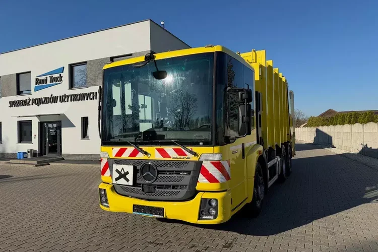 Mercedes ECONIC 2630, EURO6/ ŚMECIARKA/ ZOELLER/ DELTA zdjęcie 1